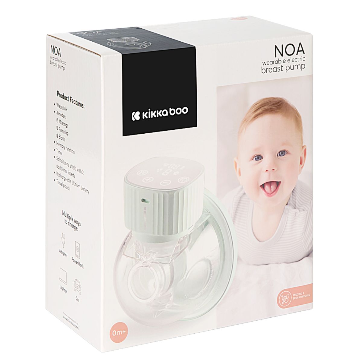 شیردوش پوشیدنی كیكابو مدل NOA