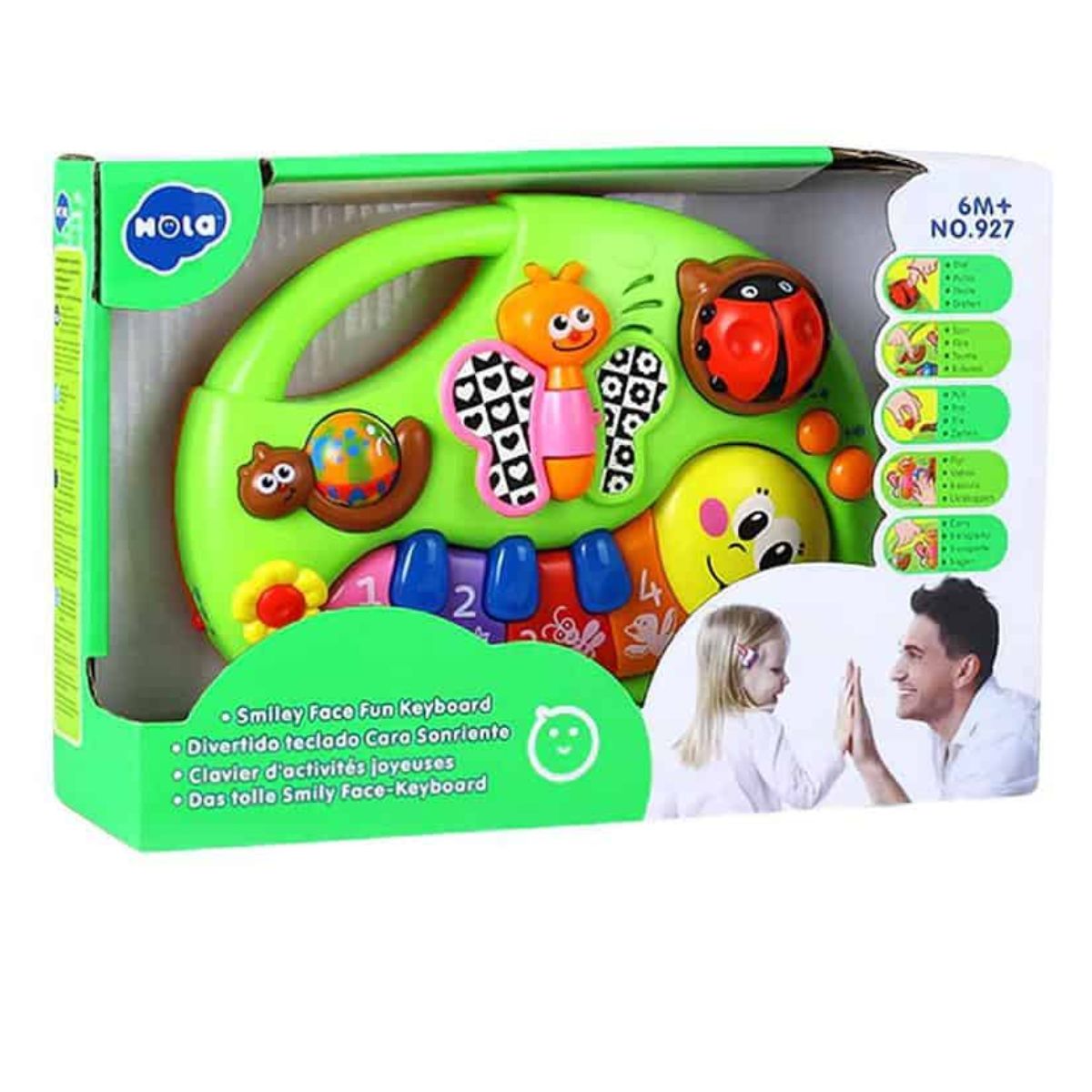 اسباب بازی موزیكال مدل ارگ پروانه ای هولی تویز